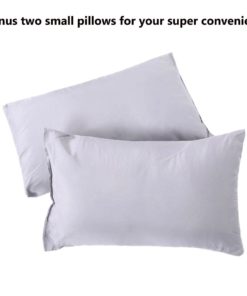 Ohuhu Double Sleeping Bag with 2 Camping Pillows, Waterproof Lightweight 2 Person Adults Sleeping Bag for Camping, Backpacking, Hiking, Bonus Carrying Bag Black 9 5190hwLdk0L