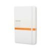 Moleskine Classic Notebook, Hard Cover, Large (5" x 8.25") Ruled/Lined, White - $18.95