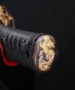 Lyuesword Hand Forged Japanese Clay Tempered Katana Wakizashi Tanto Set 3 Piece Real Cut 15 51GmGpcTFjL