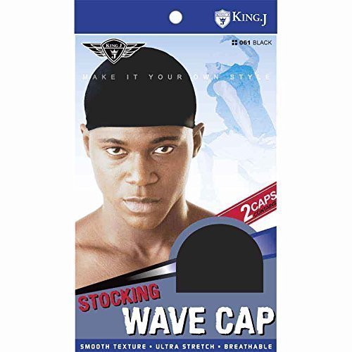 (3 Pack) King J –Stocking Wave Cap #061 - $10.95