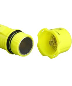 HeCloud 2 Pack LED XM-T6 Professional Diving Flashlight with Battery Charger, Bright LED Submarine Light Scuba Safety Lights Waterproof Underwater Torch for Outdoor Under Water Sports (Yellow) 16 51L5hqFscKL
