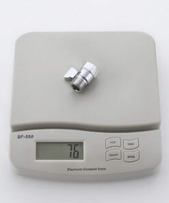 KES Shower Head Shut-Off Valve Brass with Metal Handle Polished Chrome, K1140B3 17 51LHF7IplqL