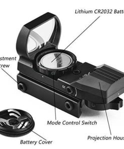 Feyachi Reflex Sight - Adjustable Reticle (4 Styles) Both Red and Green in one Sight! 15 51NSi4pm0CL