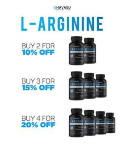 Extra Strength L Arginine - 1200mg Nitric Oxide Supplement for Muscle Growth, Vascularity & Energy - Powerful No Booster with L-Citrulline & Essential Amino Acids to Train Longer & Harder 60 Capsules 11 51V7EWzk7QL