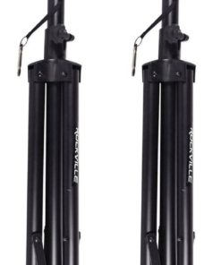 Rockville RPG122K Dual 12" Powered Speakers, Bluetooth+Mic+Speaker Stands+Cables 12" 11 51YlirxouaL