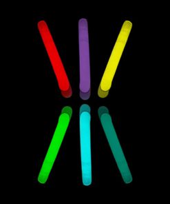 Alternative view of Lumistick 2 Inch Glow Sticks | Mini Glowsticks - Long-Lasting Snap Lights for Fishing, Parties, Camping and Other Applications (Assorted, 100 Pack) Assorted 100 Glow Sticks
