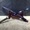 Samurai sword/katana/T10 high Carbon Steel Blue Blade/Solid Wood Scabbard/Alloy Fittings/Length 39" 8 51an8GVM4KL