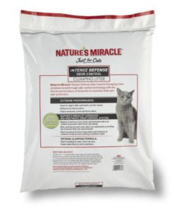 Alternative view of Nature's Miracle Intense Defense Clumping Litter, Cat Litter with Fast Acting Super Absorbing Formula 40-pound Bag