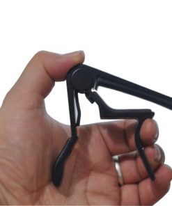Guitar Picks Guitar Capo Acoustic Guitar Accessories Trigger Capo Key Clamp Black With 6 Pcs Guitar Picks Guitar Capo Black 8 51dj3M99b6L