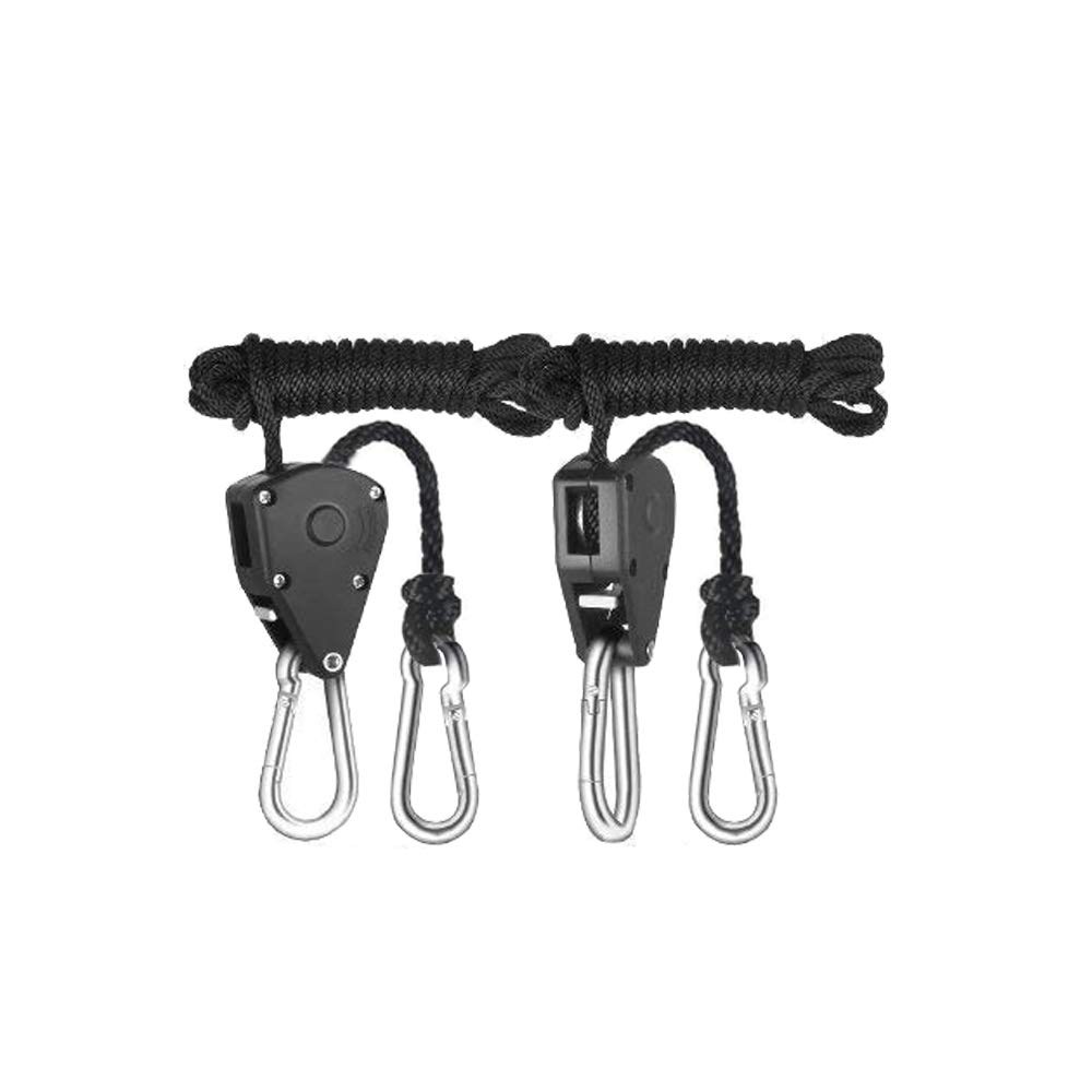 Rope Clip Hanger, Sopito 4 Pairs 1/8 Inch Adjustable Heavy Duty Rope ...