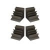 Set of 4 - Acoustic Foam Acoustic Studio Soundproofing Corner Wall 12" X 12" X 24" 4 PACK 16 51kTXhcu2BYL