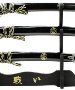 BladesUSA YK-58BF4 Katana Samurai Sword Set 3 Piece 40-Inch Overall