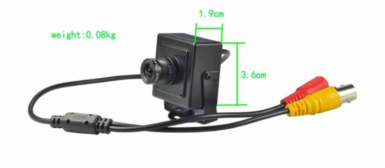 Ansice- 3.6mm Lens Wide Angle Mini Case Security Camera 540TVL CMOS with Filter CCTV Hidden wide 2.1-3.6mm lens case 3.6 - $18.95