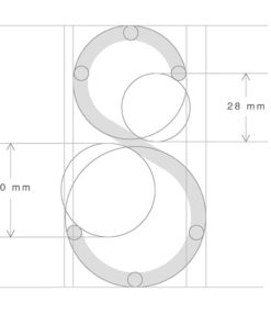 Alternative view of Uviviu S Shaped Hooks Aluminium 3 Pcs