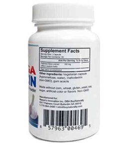 Mega Allicin 100% Allicin from Garlic 180mg, 90 count vCaps, Odorless, Non-GMO, and Gluten-Free (90 Count) 11 51ryWJJAAYL