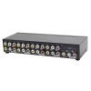 Panlong 8-Way AV Switch RCA Switcher 8 in 1 Out Composite Video L/R Audio Selector Box for DVD STB Game Consoles - $151.95