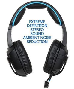 Alternative view of JRCX [2016 SADES SA-807d Multi-Platform New Xbox one PS4 Gaming Headset ], Gaming Headsets Headphones for New Xbox one PS4 PC Laptop Mac iPad iPod (Black&Blue)