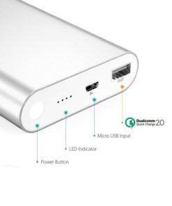 Aukey 10000Mah Portable Charger With Qualcomm Quick Charge 2.0 & Aluminum Cas.. 11 57 000324d5 8cc4 46ec 8d7d 3263aef22c73