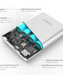 Aukey 10000Mah Portable Charger With Qualcomm Quick Charge 2.0 & Aluminum Cas.. 15 57 00625530 893a 4c9e 8e0b 3148d3bd6719