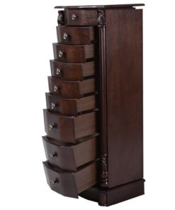 Giantex Wood Jewelry Cabinet Armoire Box Storage Chest Stand Organizer Necklace 8 57 00ef2482 9408 4d1f b84d d021fe728ef5