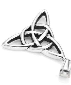 Vintage Stainless Steel Irish Triquetra Celtic Knot Amulet Pendant Necklace B.. 8 57 0109d1de 7614 4978 9114 3ab341ac2eeb