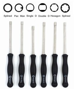 2 Cycle Carburetor Adjustment Tool 21 Teeth Splined / Pac Man / Single D / Do..