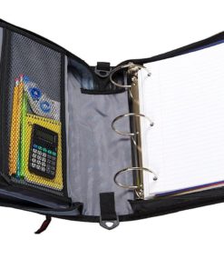 Alternative view of Case-It Mighty Zip Tab 3-Inch Zipper Binder Purple D-146-Pur 022293104999