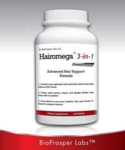 Alternative view of Hairomega 3-In-1 Dht Blocker Nutrient Providing Circulation Improving Supplem..