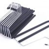 J.S. Hanger 2-Tier Open Ended Slack Pant Hangers With Non-Slip Foam Coated Bl..