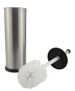 Alternative view of Francois Et Mimi Stainless Steel Toilet Brush And Holder