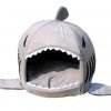 Grey Shark Bed For Small Cat Dog Cave Bed Removable Cushionwaterproof Bottom .. 2 57 01bf45dd bfc3 4d66 b7c6 37c3d99abc68
