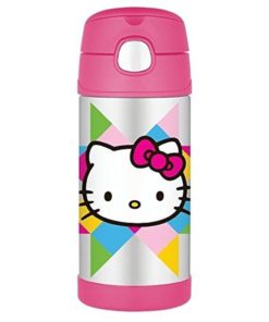 Alternative view of Thermos Funtainer 12 Ounce Bottle Hello Kitty