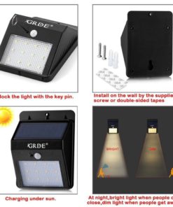 Solar Motion Sensor Light 12Led Outdoor Wireless Waterproof Security Light Wi.. 17 57 026c2efe 97a9 4a89 9a42 42d9acbd47cd