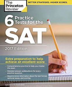 Alternative view of 6 Practice Tests For The Sat 2017 Edition (College Test Preparation)