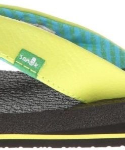 Sanuk Women's Yoga Mat Flip-Flop Lime/Lime 9 B(M) Us 13 57 040e591f 821d 45fb b608 c8ad6dcff45a