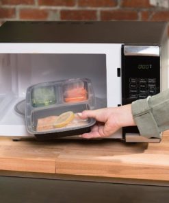 Culinware 3-Compartment Microwave Safe Food Container With Lid/Divided Plate/.. 5 57 0496f467 2a18 4ef1 9b9a ed0409901627
