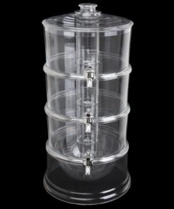Jumbl Stackable 3-Tier Beverage Dispenser W/Ice Chamber Base & Cooling Shafts 7 57 052dc3ef 78ac 458d 9f70 a18ea1ae69d7