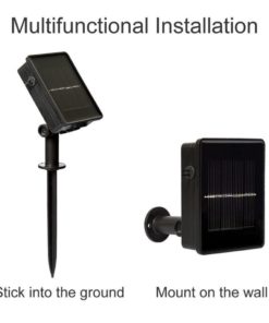 Outdoor Solar Powered String Lights Easydecor 8 Mode 200 Led 72Ft Blue Waterp.. 20 57 0643cd7a fdae 4440 a0dc cc91f71867ca