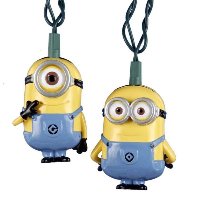 Despicable Me 2 Kurt Adler Ul 10-Light Minions Set