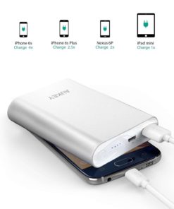 Aukey 10000Mah Portable Charger With Qualcomm Quick Charge 2.0 & Aluminum Cas.. 13 57 0801ed84 a395 48bc 99e7 6e9e94f5ab01