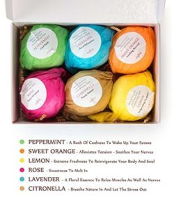 Bath Bombs Gift Set By Anjou 6X3.5 Oz Lush Bath Bombs Kit Best For Aromathera.. 15 57 08d0e06d b160 4c65 870a 17759c329b80