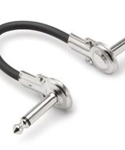 Hosa Irg-600.5 Low-Profile Right-Angle Guitar Patch Cable 6 Inch (6-Pack)