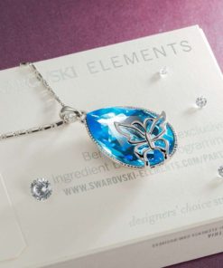 Brilla Pendant Necklace Women Fashion Jewelry 'Butterfly Dream' Teardrop Swar.. 22 57 0a17ef8a 29ee 453a b737 2bd80fa2a071 1