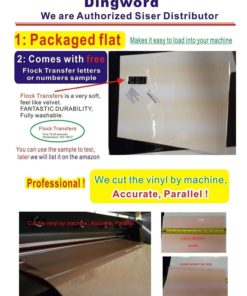 Alternative view of 3 Sheets Of 12" X 15" Siser Easyweed Heat Transfer Vinyl Iron On T-Shirt Heat..