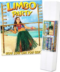 Limbo Kit Includes: 2 - 72 Poles W/Pegs; (72 Limbo Stick; Limbo Music Cd) Par..