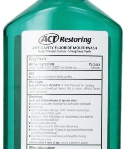 Act Restoring Anti Cavity Fluoride Mouthwash Spearmint 33.8 Ounce Bottles (Pa.. 6 57 0bd16391 3ca8 4aeb 912b 914304dc63f0