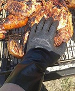 Alternative view of Artisan Griller Heat Resistant Bbq Smoker Grill Oven And Cooking Gloves With ..