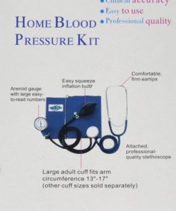 Alternative view of Healthline Trading Blood Pressure Monitor X/ Large Cuff Manual With Stethosco..
