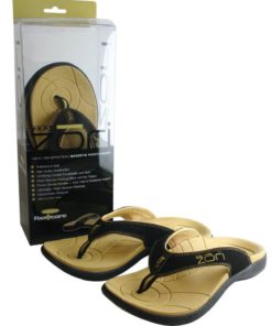 Neat Feat Men's Zori Sport Orthotic Slip-On Sandals Flip Flop Black/Tan 8 57 0c452194 19f4 4947 88ff 39a8973d8301