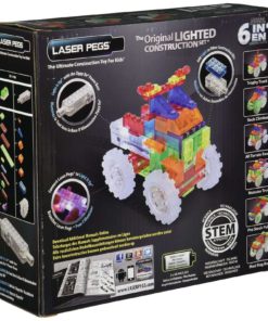 Alternative view of Laser Pegs 6-In-1 Monster Truck Building Set